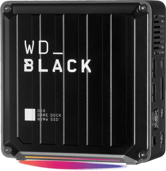 Western Digital WD_BLACK D50 Game Dock, 2TB SSD, Thunderbolt 3