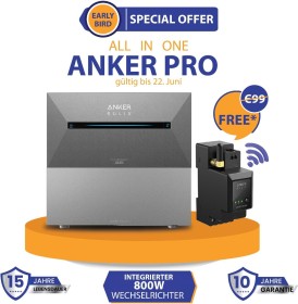 Anker Solarbank 2 E1600 Pro (4 MPPT), 1.6kWh