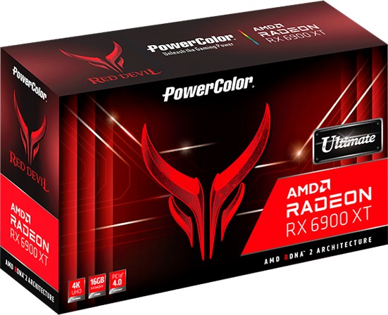 PowerColor Red Devil Radeon RX 6900 XT Ultimate, 16GB GDDR6, HDMI, 3x DP