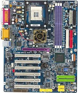 GIGABYTE GA-8PE667 Ultra, i845PE, RAID [PC-2700 DDR]