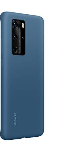 Huawei Silicone Case für P40 ink blue