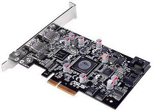ASUS U3S6, 2x USB-A 3.0/2x SATA 6Gb/s, PCIe 2.0 x4
