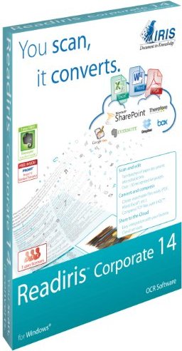 Iris Readiris Pro 14.0 Corporate Edition, 3 użytkowników (wersja wielojęzyczna) (PC)