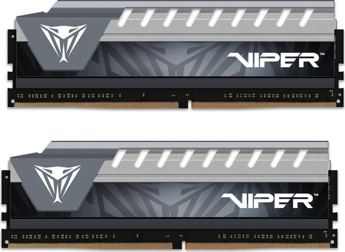 Patriot Viper Elite grau DIMM Kit 16GB, DDR4-2666, CL16-17-17-36