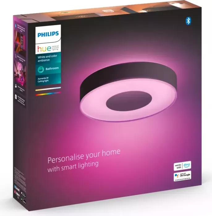 Philips Hue White and Color Ambiance Xamento M schwarz