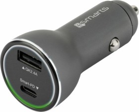 4smarts Voltroad iPD Fast Car Charger schwarz