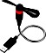 Ultron RealPower USB mini Tischventilator schwarz (335263)