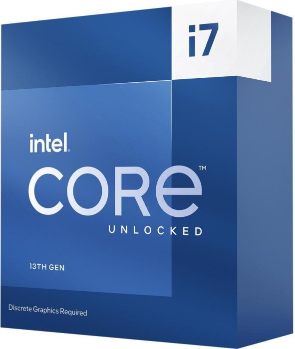 Intel Core i7-13700KF, 8C+8c/24T, 3.40-5.40GHz, boxed without cooler