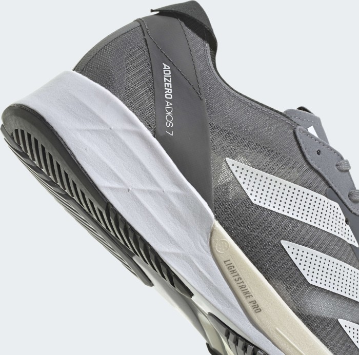 adidas adizero Adios 7 grey three/zero metalic/grey five (men) (GV7071 ...
