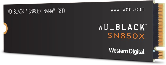 Western Digital WD_BLACK SN850X NVMe SSD 4TB, M.2 2280/M-Key/PCIe 4.0 x4