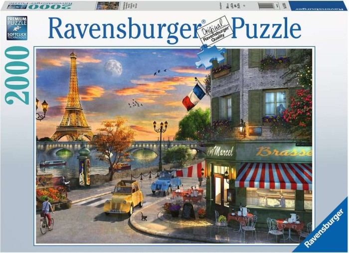 RAVENSBURGER PUZZLE*1000 TEILE*ABENDSTIMMUNG IN PARIS*NEU+OVP 