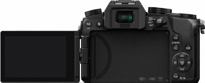 Panasonic Lumix DMC-G70 schwarz mit Objektiv Lumix G Vario 14-42mm 3.5-5.6 OIS