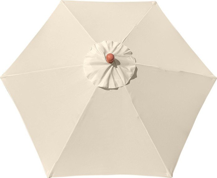 anndora parasol z masztem środkowym okrągły 250cm natural
