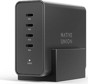 Native Union Fast Desktop Charger PD 140W schwarz