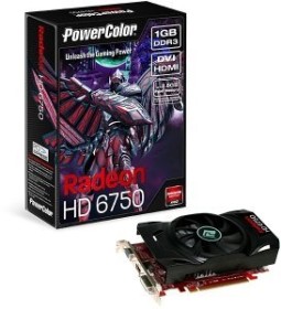 PowerColor Radeon HD 6750, 1GB DDR3, VGA, DVI, HDMI