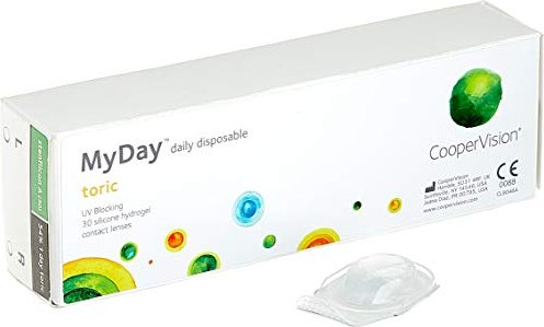 Cooper Vision Myday daily disposable toric, +0.00 Dioptrien, 30er-Pack