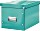 Leitz Click & Store WOW Aufbewahrungs- und Transportbox groß, A4, eisblau (61080051)