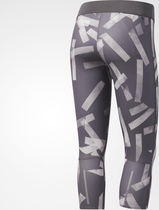 adidas Response Tights spodnie do biegania 3/4 szary (damskie)