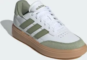 adidas Courtblock cloud white/tent green/gum (Junior) (ID6499)