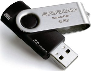 goodram Twister czarny 32GB, USB-A 2.0