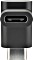 Wentronic Goobay USB-C 3.0 90° adapter, czarny (55556)
