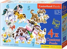 Castorland Animals with Babies