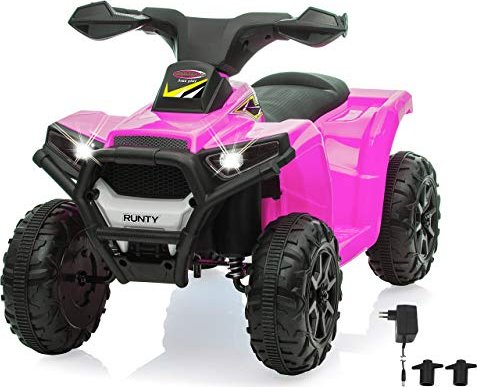 Jamara Ride-on Mini Quad Runty pink