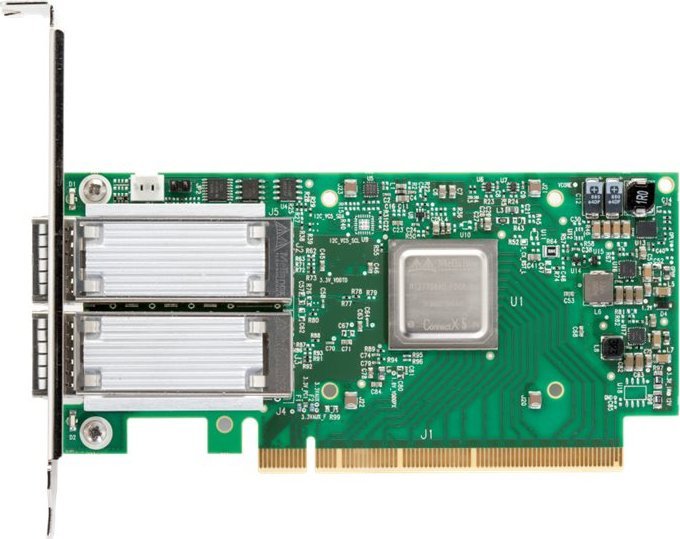 NVIDIA Mellanox ConnectX-5 Ex VPI 100G, 2x QSFP28/InfiniBand, PCIe 4.0 x16
