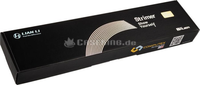 Lian Li Strimer, 6/8-Pin PCIe Verlängerungskabel, RGB beleuchtet