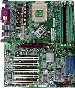 EPoX EP-8RDA3G, nForce2 Ultra 400 (dual PC-3200 DDR)