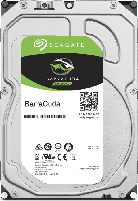 Seagate BarraCuda Compute 6TB, 512e / 3.5" / SATA 6Gb/s