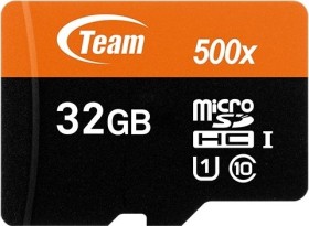 500x Orange R100/W20 microSDHC 32GB Kit UHS I U1