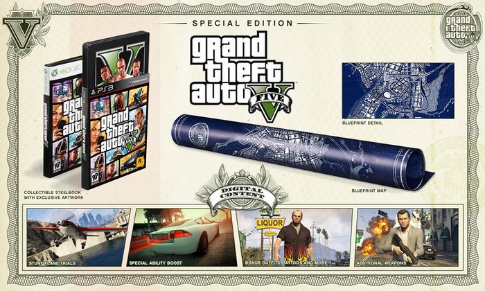 Grand Theft Auto V - Special Edition (Xbox 360)