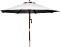 anndora parasol okr&#261;g&#322;y 300cm srebrny szary (300040)