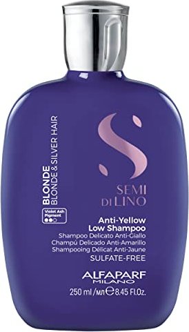 Alfaparf Semi Wt Lino Blonde Anti-Yellow Low szampon, 250ml
