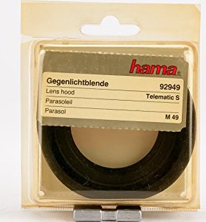 Hama Gegenlichtblende ST für Standard-Objektive, faltbar, 49 mm