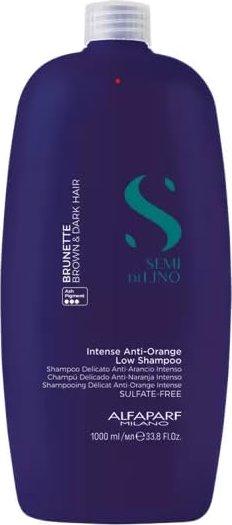 Alfaparf Semi Wt Lino Brunette Anti-pomarańczowy Low szampon, 1000ml