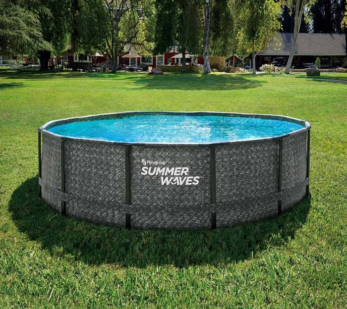 Pool Rattan Summer Waves Elite Frame Pool Rattan 427x107cm ab € 355,00 (2024 ...