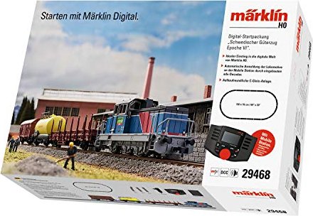 Märklin - Spur H0 Digital-Startpackung - Schwedischer Güterzug Epoche VI