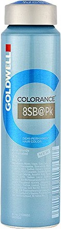 Goldwell Colorance Cover Plus tymczasowa farba do włosów 8SB PK silver blonde różowy, 120ml