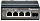 LevelOne IGP-05 Industrial Railmount Gigabit Switch, 4x RJ-45, 1x SFP, PoE++ (IGP-0501)