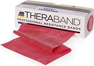 Thera-Band Widerstandsband 5.5m mittel stark rot