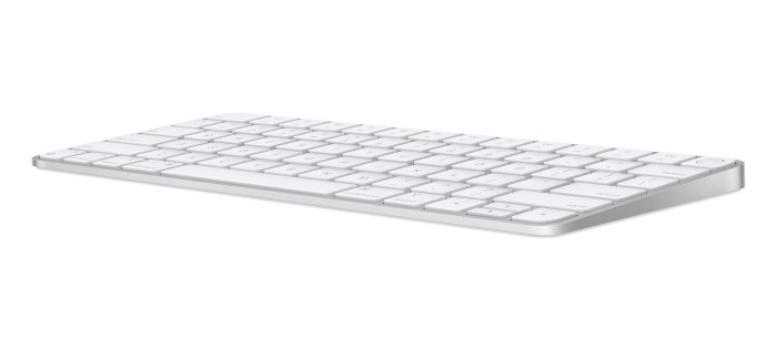 Apple Magic Keyboard mit Touch ID für Mac mit Apple Chip, silber, US