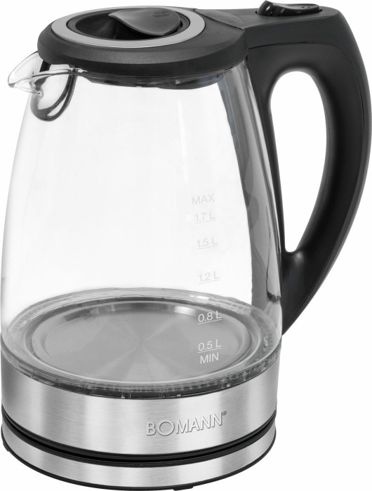 BOMANN WKS 6032 G CB Glas-Wasserkocher 1.7L