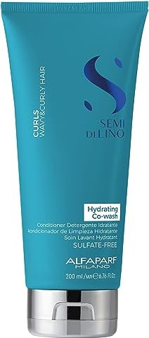 Alfaparf Semi Wt Lino Curls Hydrating Co-Wash szampon & odżywka, 200ml