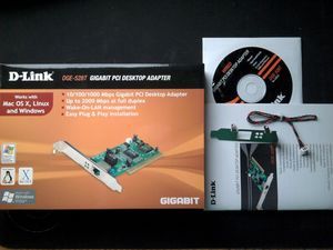 D-Link adapter LAN, RJ-45, PCI 2.3