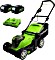 Greenworks tools G24X2LM41 cordless lawn mower incl. 2 Batteries 4.0Ah (2512607UD)