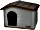 Kerbl dom dla kotów Paola Eco, 60x51x41cm, szary zielony/brązowy (81341)