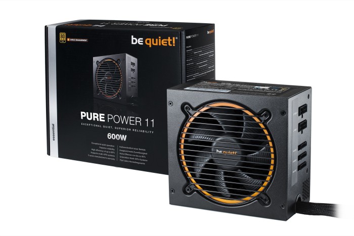 be quiet! Pure Power 11 CM 600W ATX 2.4
