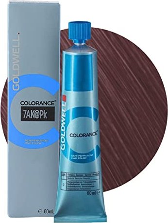 Goldwell Colorance Cover Plus tymczasowa farba do włosów 7AK PK cool copper różowy, 60ml